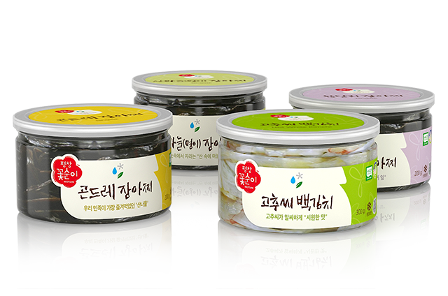 평창 꽃순이 장아찌