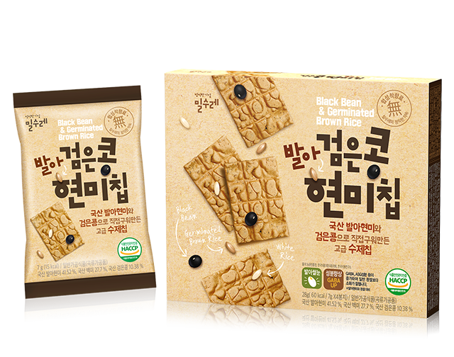 밀수레 검은콩 발아 현미칩