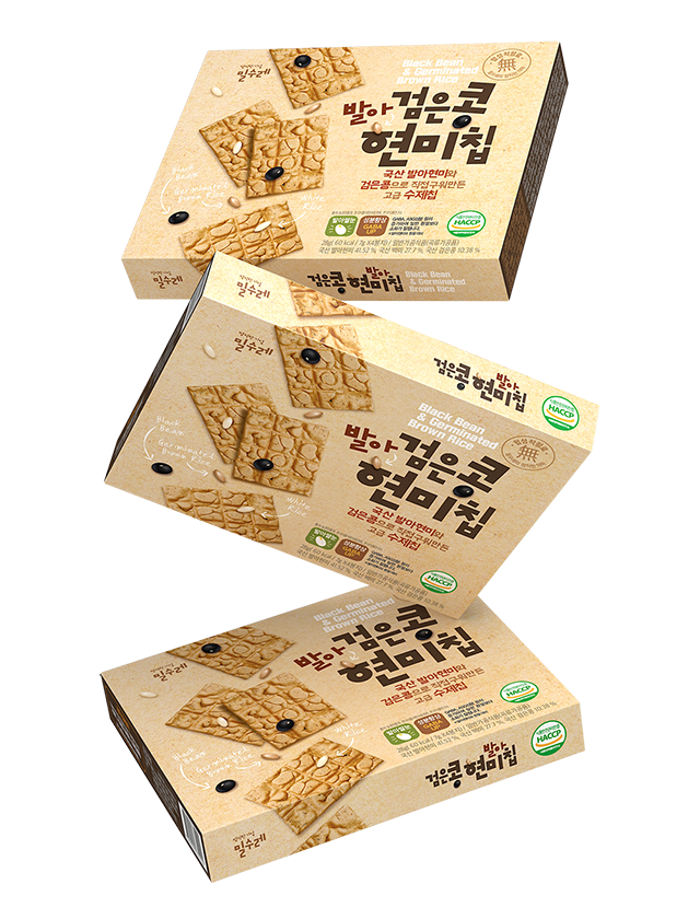 밀수레 검은콩 발아 현미칩